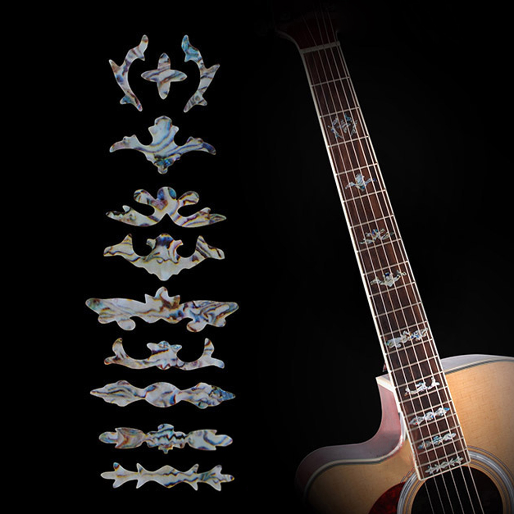 Musical Instrument Images - DIY Acoustic Guitar Inlay Sticker Replacement
