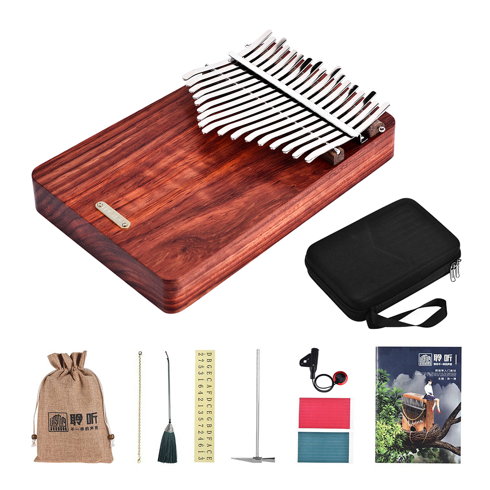 LINGTING 17 keys Kalimba Porta - مراجعة Musical Instrument Of Keyboard وسعره