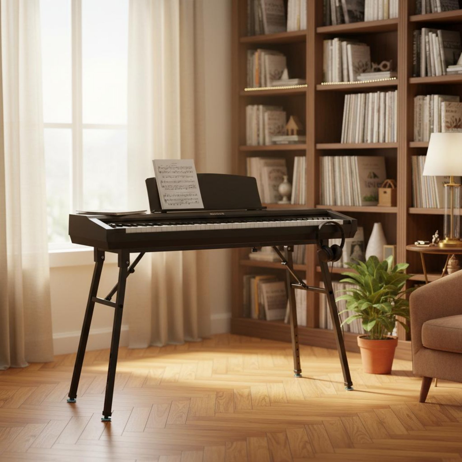 Folding Keyboard Stand Portabl - مراجعة Musical Instrument Of Keyboard وسعره