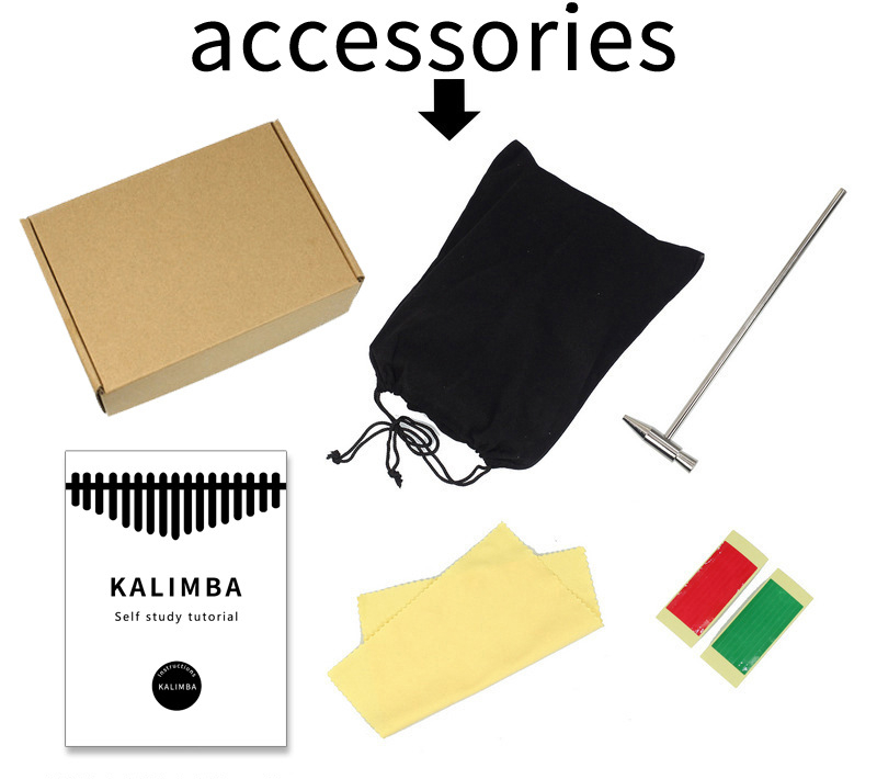 Colorful 21 Key Kalimba Kids C - مراجعة Musical Instrument Of Keyboard وسعره