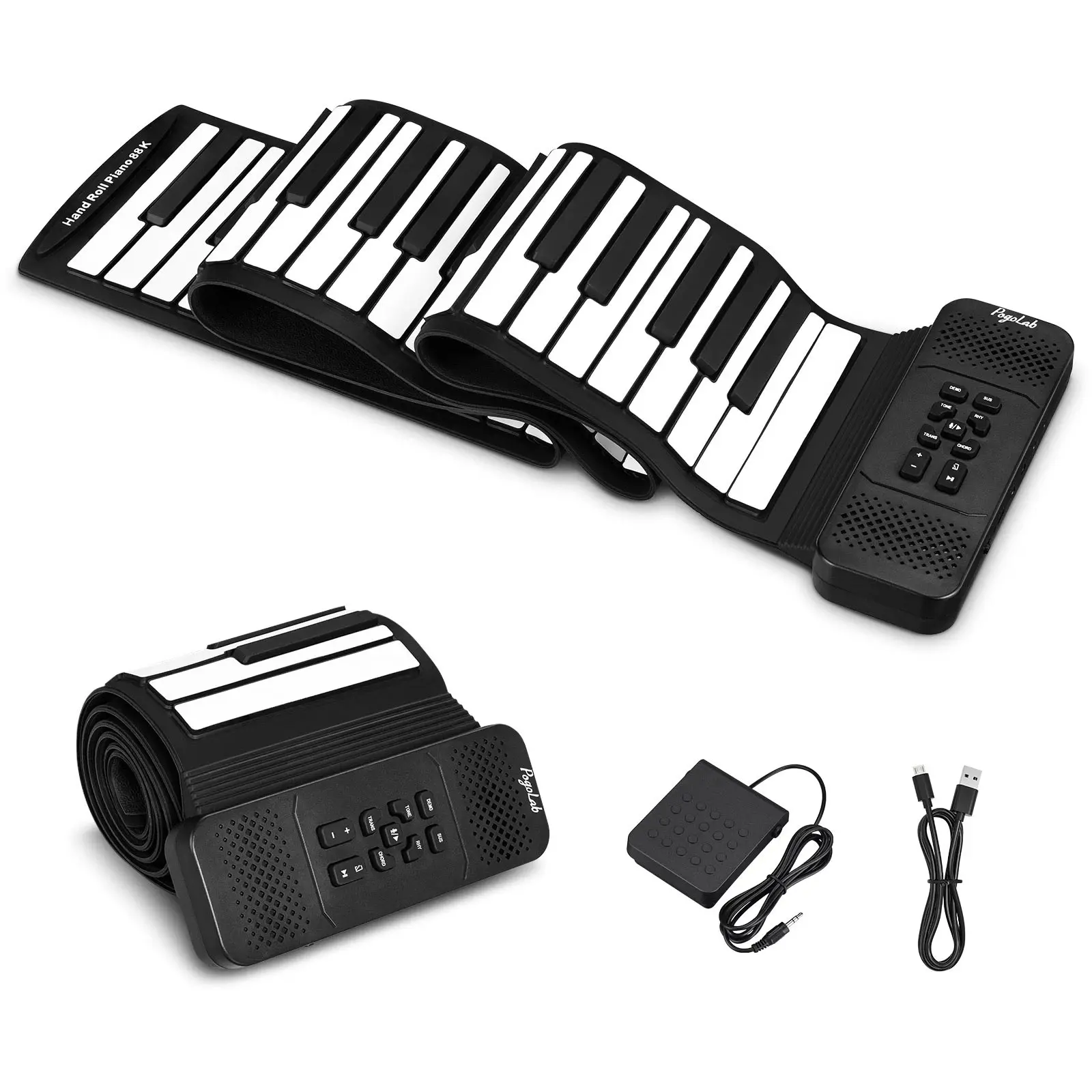 Pogolab 88 Keys Hand Roll Up P - مراجعة Musical Instrument Of Keyboard وسعره