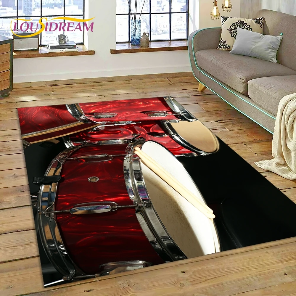 3D Drum Kit Drum Stand Set Mus - مراجعة Musical Instrument Online وسعره