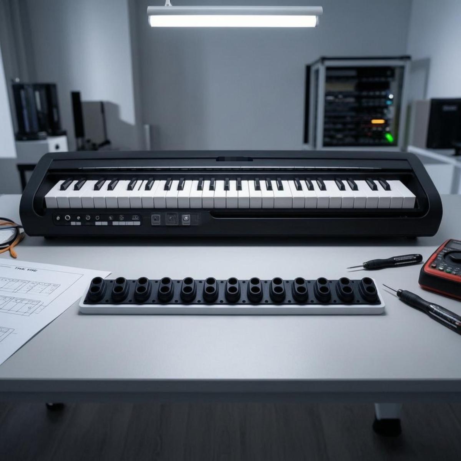 Keyboard Key Touch-Point Strip - مراجعة Musical Instrument No Touch وسعره