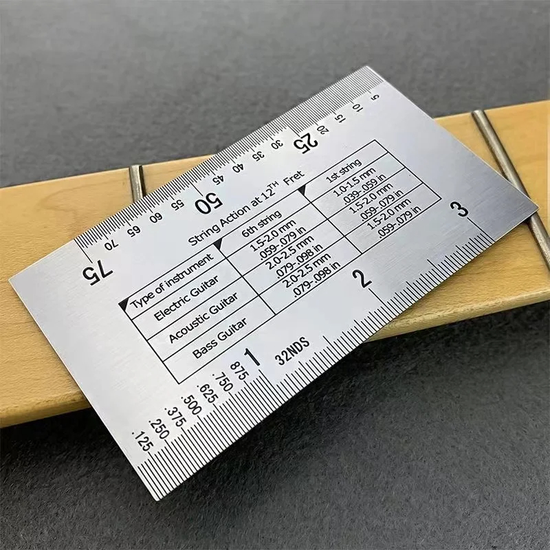 Miwayer String Action Ruler Ga - مراجعة Musical Instrument Banjo وسعره