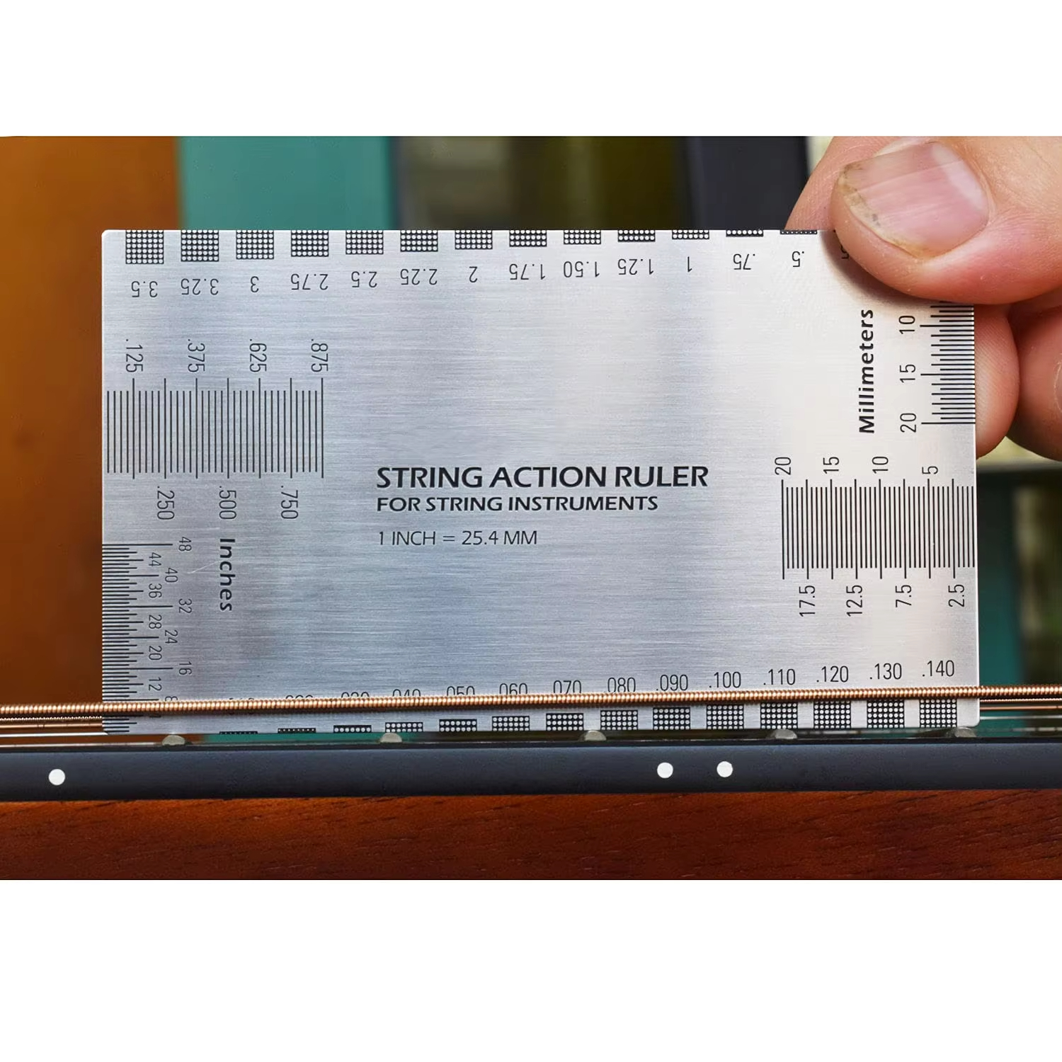 Miwayer String Action Ruler Ga - مراجعة Musical Instrument Banjo وسعره