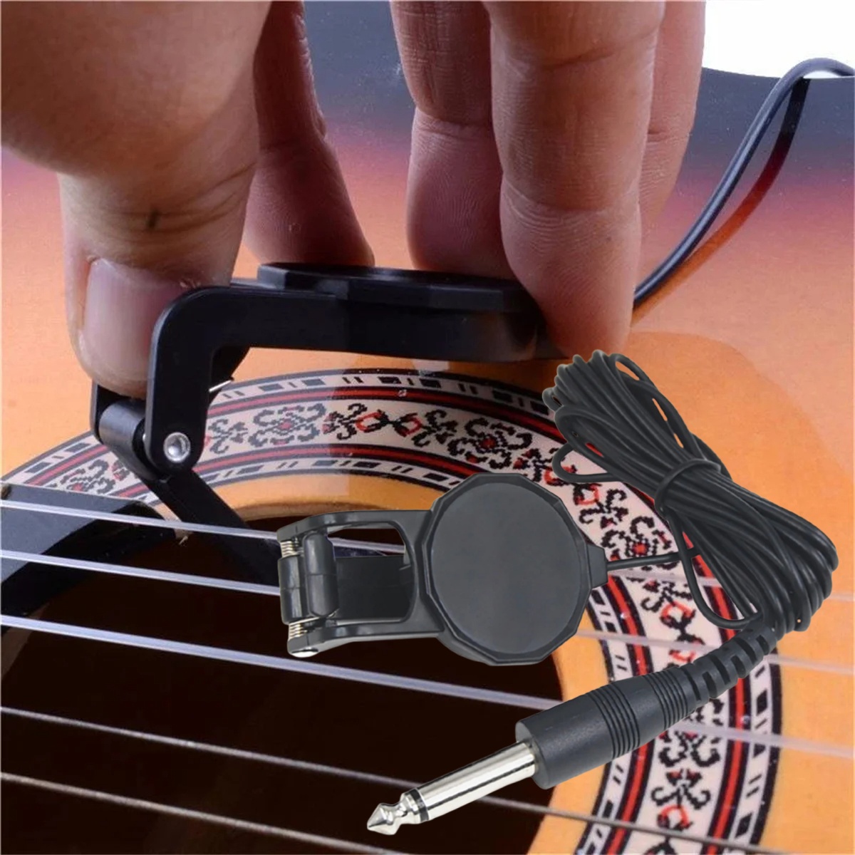 Audio Jack Clip On Pickup/2.5  - مراجعة Musical Instrument Banjo وسعره