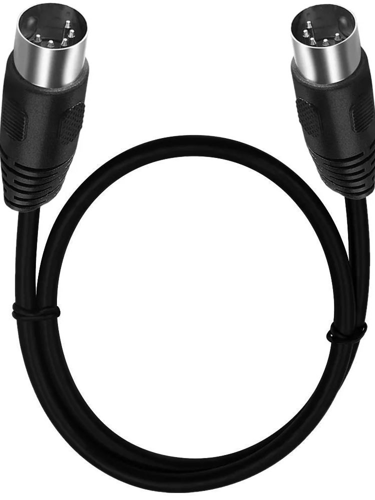 MIDI DIN 5PIN Male to Male Cab - مراجعة Musical Instrument Digital Interface (Midi) وسعره