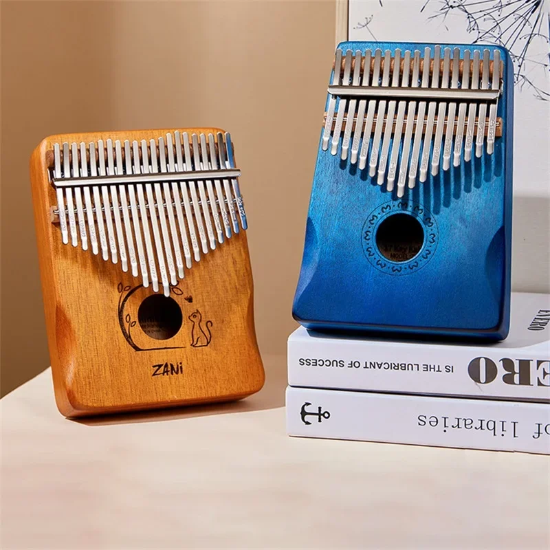 17 21keys Kalimba Thumb Piano  - مراجعة Musical Instrument Of Keyboard وسعره