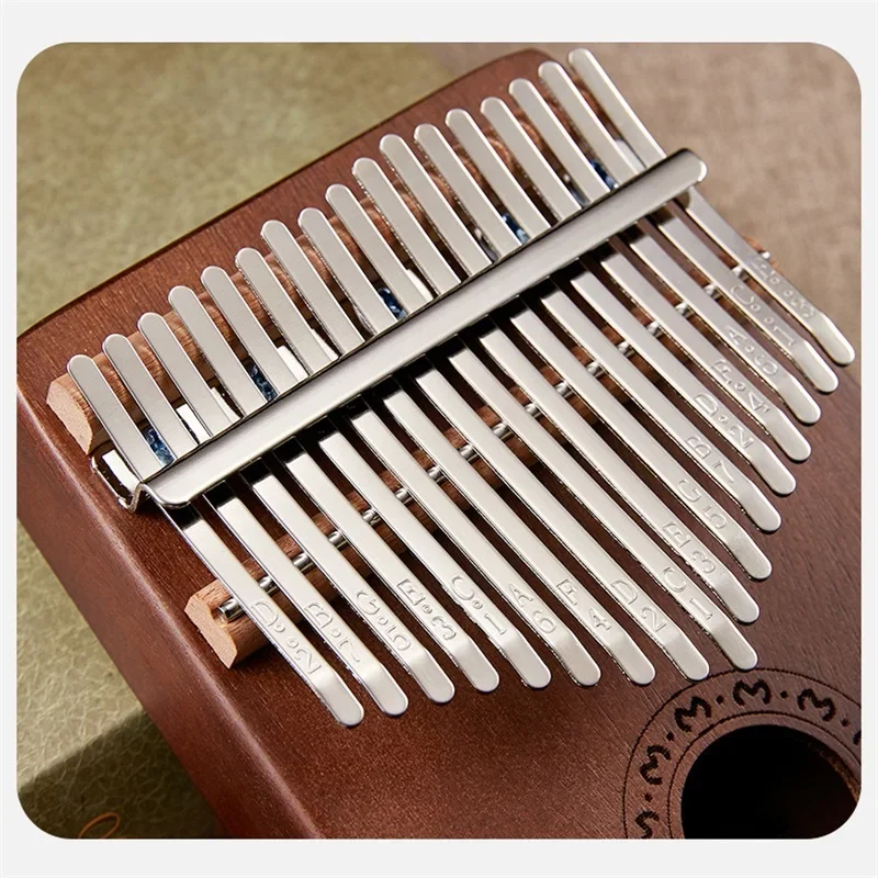 17 21keys Kalimba Thumb Piano  - مراجعة Musical Instrument Of Keyboard وسعره