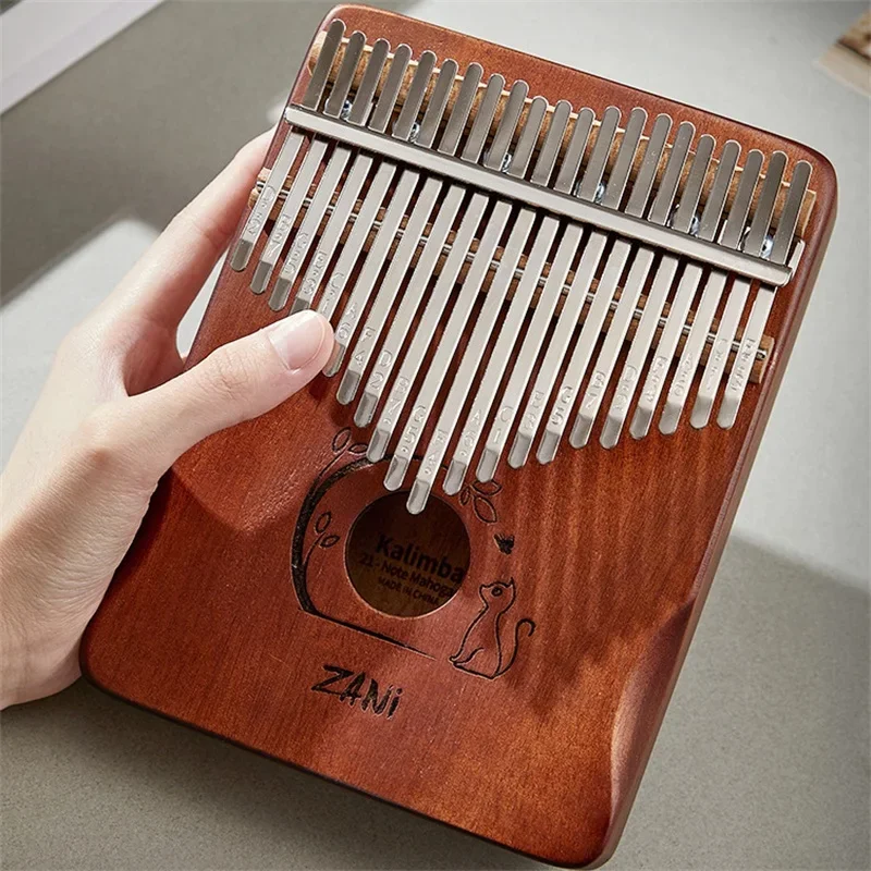 17 21keys Kalimba Thumb Piano  - مراجعة Musical Instrument Of Keyboard وسعره