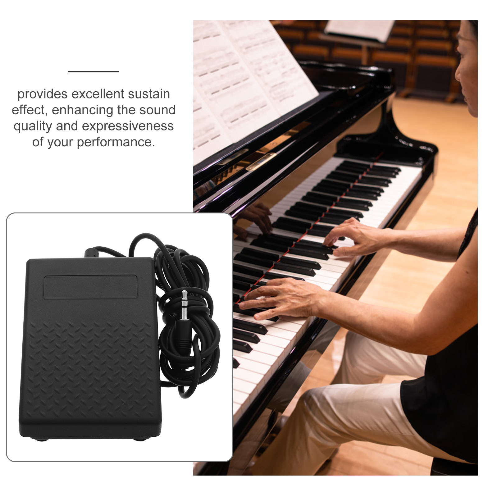 Universal Sustain Pedal for Di - مراجعة Musical Instrument Of Keyboard وسعره