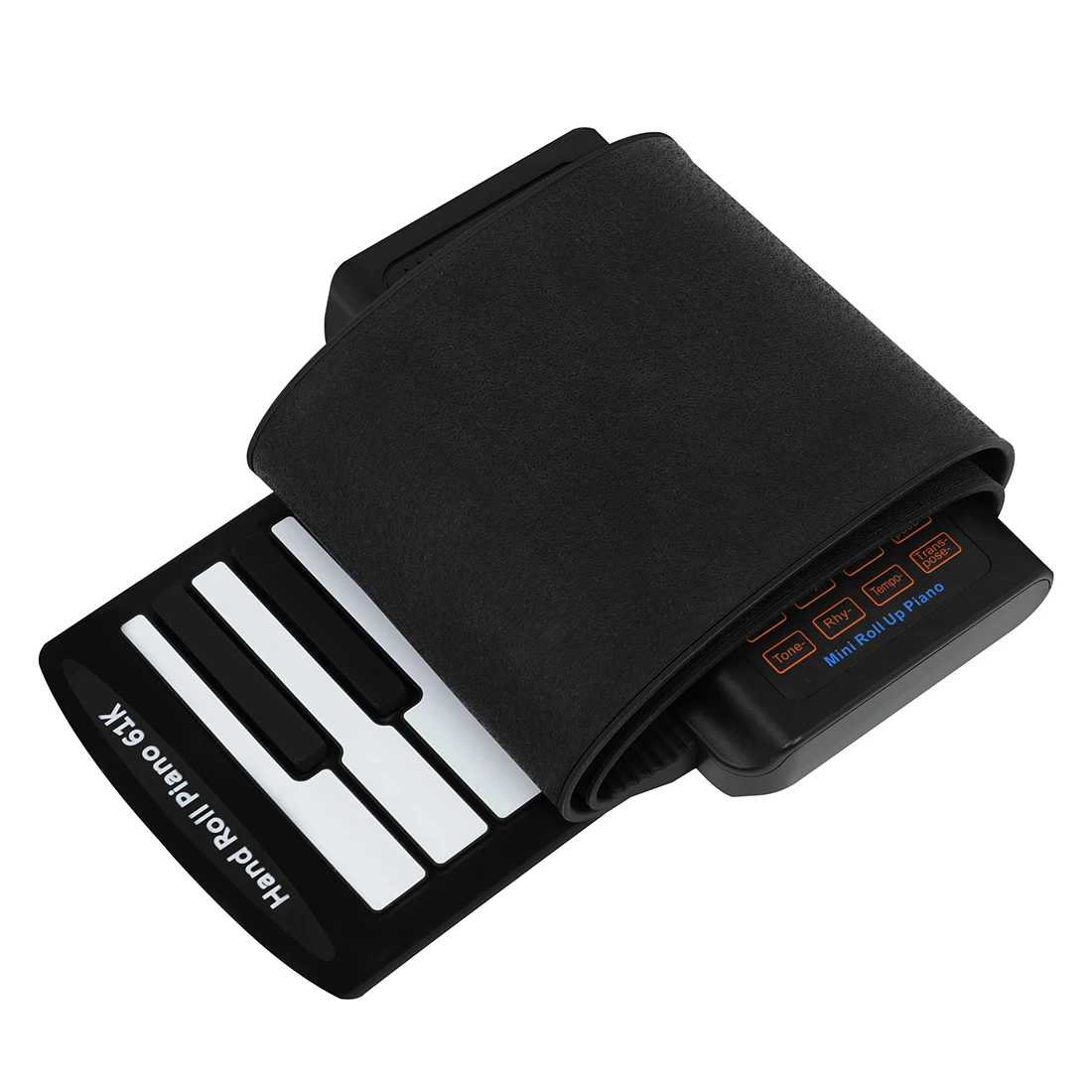 61 Keys Mini Roll Up Piano Sil - مراجعة Musical Instrument Of Keyboard وسعره