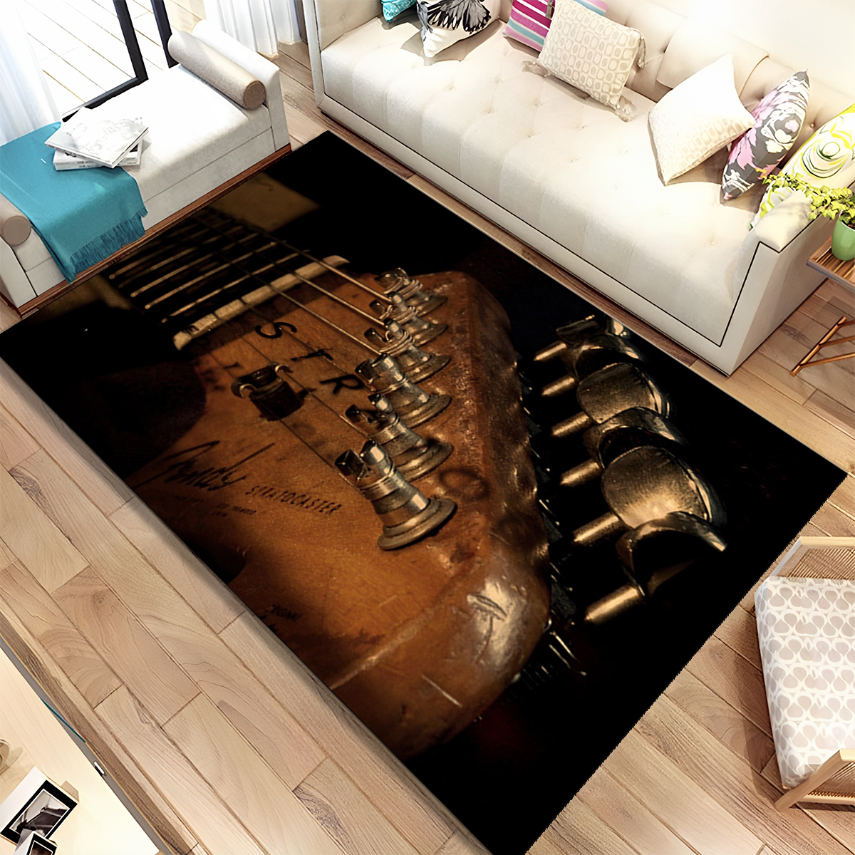 3D Guitar Bass Instrument Fend - مراجعة Musical Instrument Online وسعره