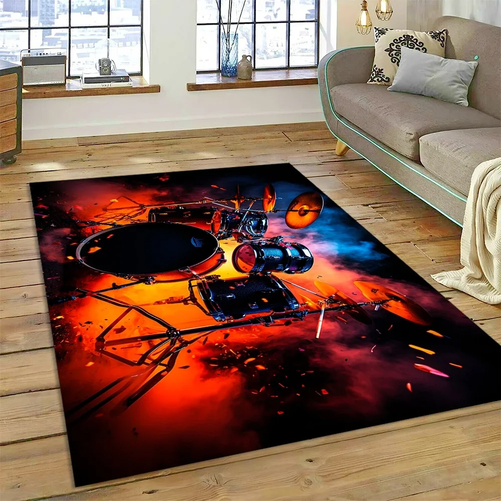 3D Drum Kit Drum Stand Set Mus - مراجعة Musical Instrument Online وسعره