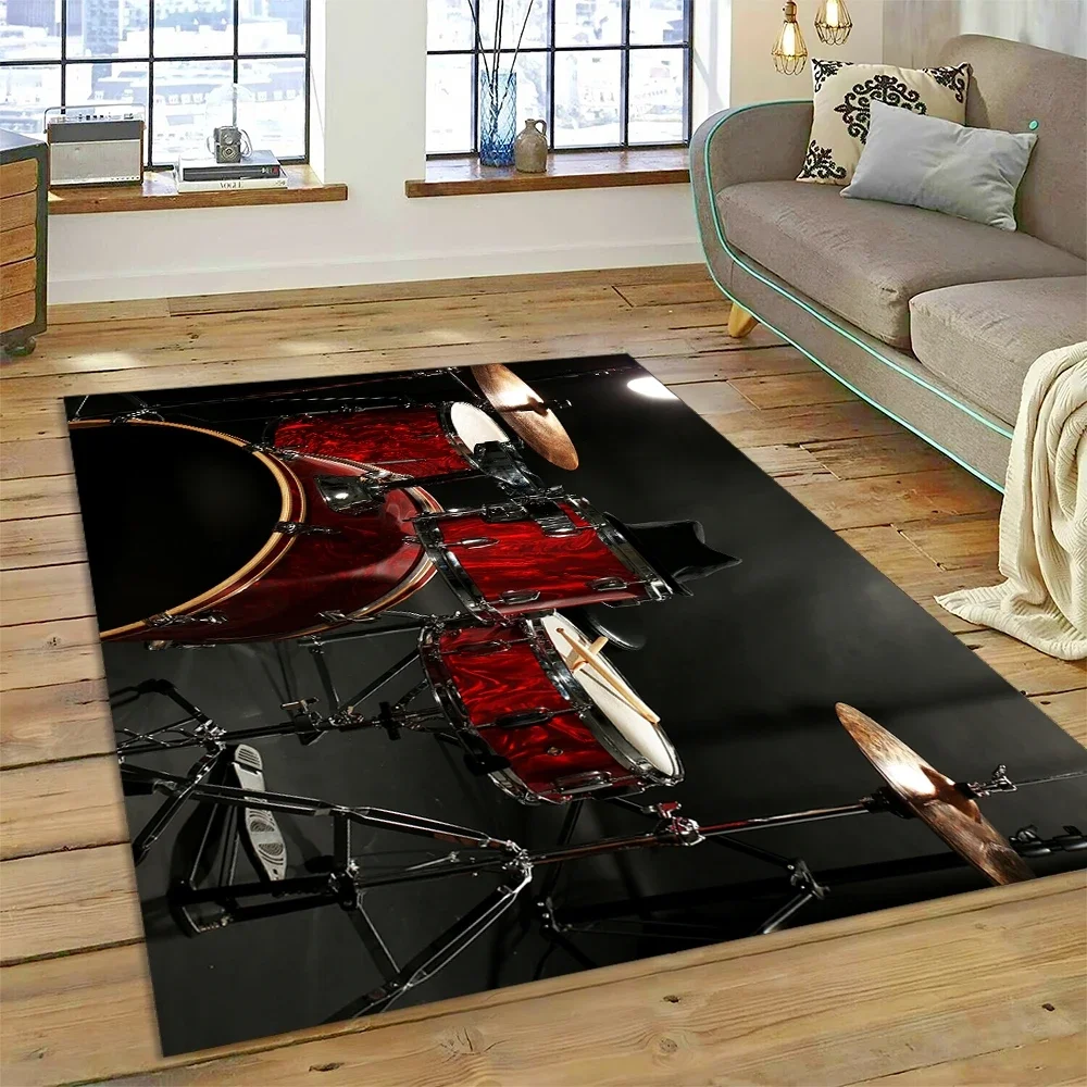 3D Drum Kit Drum Stand Set Mus - مراجعة Musical Instrument Online وسعره