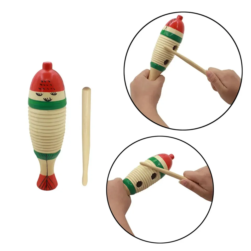 Wooden Fish Game Orff Percussi - مراجعة Musical Instrument For Toddlers وسعره