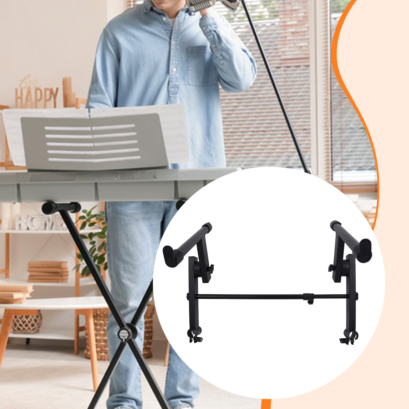 Metal Electric Piano Rack 2 Ti - مراجعة Musical Instrument Of Keyboard وسعره