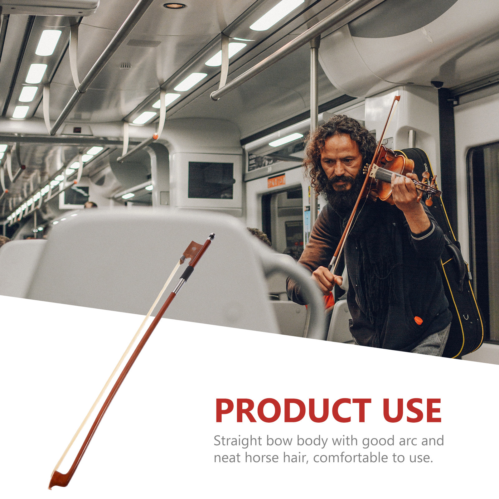 Practice Violin Bow Musical In - مراجعة Musical Instrument Online وسعره