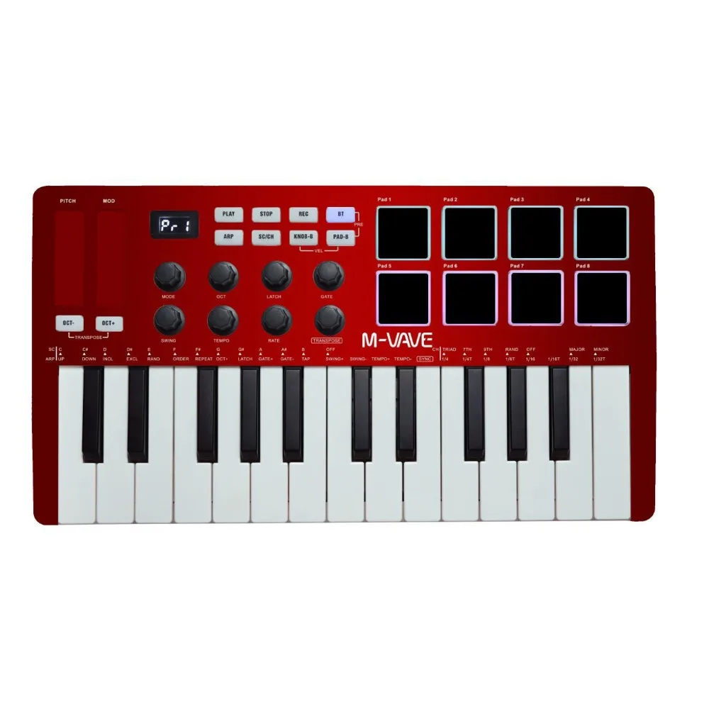 M-VAVE MIDI 25-Key USB MIDI Ke - مراجعة Musical Instrument Of Keyboard وسعره