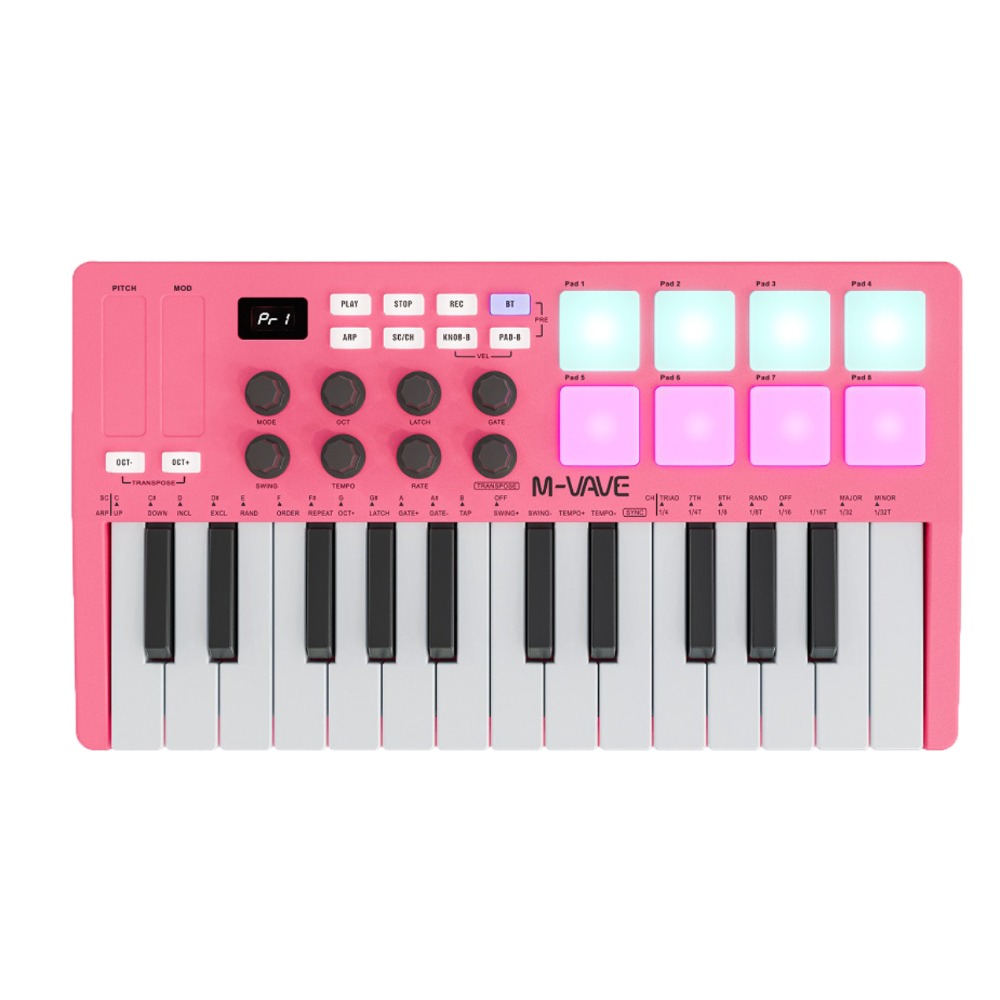 M-VAVE MIDI 25-Key USB MIDI Ke - مراجعة Musical Instrument Of Keyboard وسعره