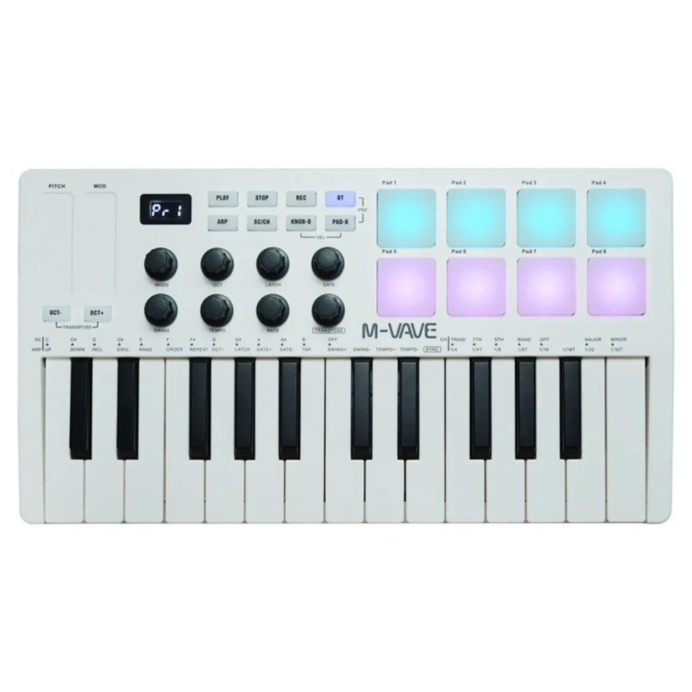 M-VAVE MIDI 25-Key USB MIDI Ke - مراجعة Musical Instrument Of Keyboard وسعره