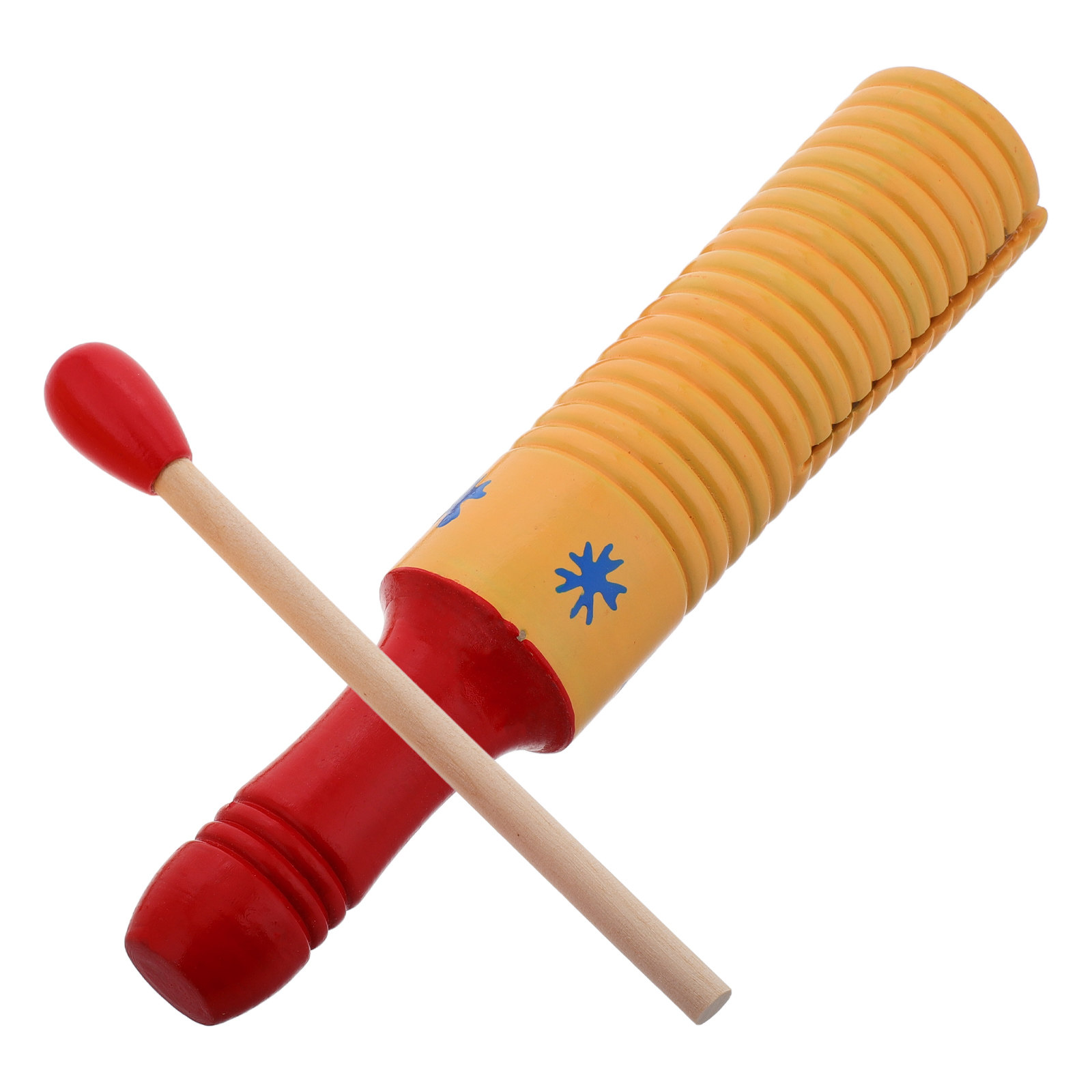 Wooden Rhythm Block with Stick - مراجعة Musical Instrument For Toddlers وسعره