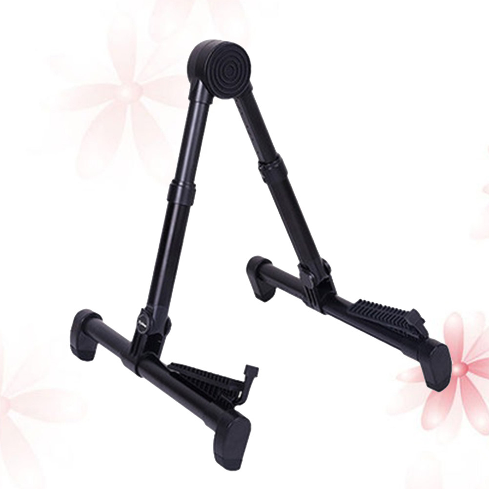 Black Foldable Guitar Stand Ho - مراجعة Musical Instrument Banjo وسعره