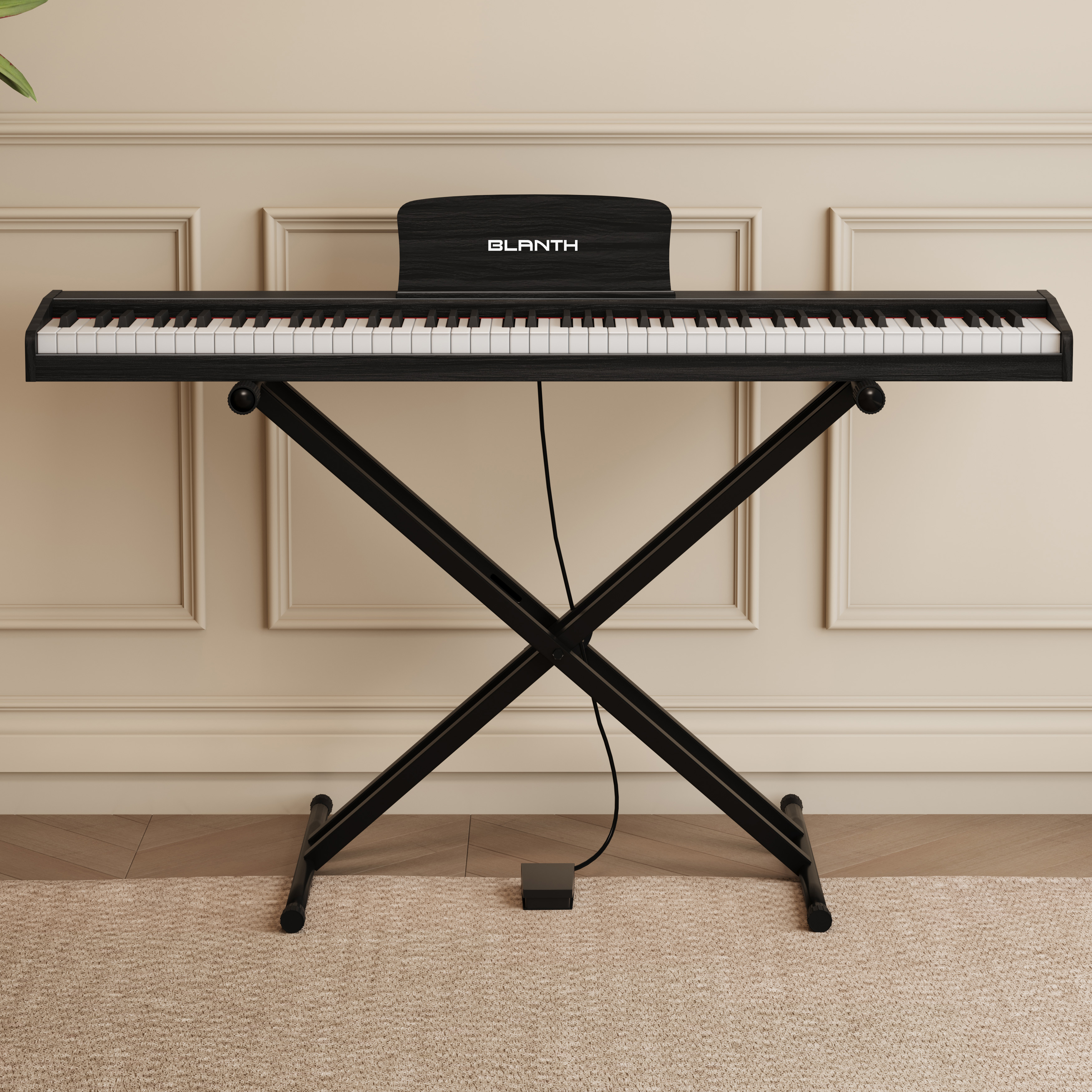Portable Digital Piano 88 Key  - مراجعة Musical Instrument No Touch وسعره