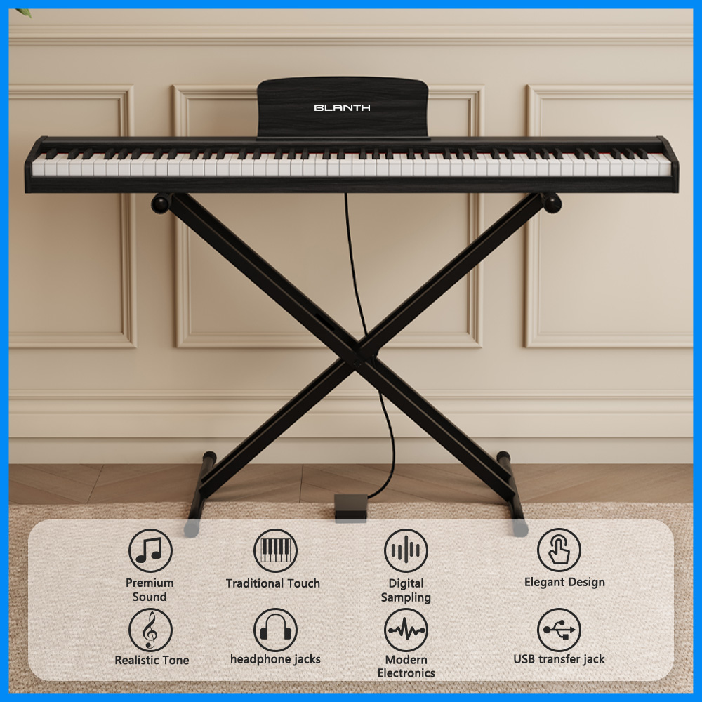 Portable Digital Piano 88 Key  - مراجعة Musical Instrument No Touch وسعره